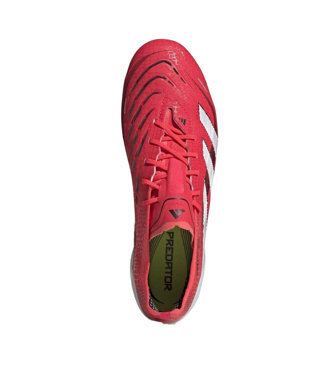 Mens  Elite Firm Ground Football Boots Red White Predator-4