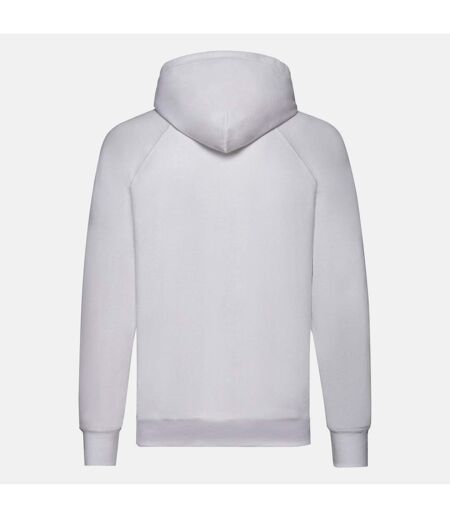 Fruit of the Loom Unisex Adult Lightweight Hooded Sweatshirt (White) - UTPC6011