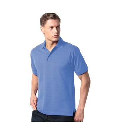 Polo À Manches Courtes Homme Bleu Clair Kustom Kit