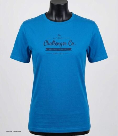 CHALLENGER SEVILLE1 — Tee-shirt imprimé à manches courtes pour homme doux et respirant