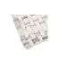 Tapis de Bain Tressé en Coton Dégradé 50x75cm Gris-2
