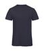 B&C Mens Inspire Slub Natural T-Shirt (Chic Navy) - UTRW9108