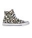Womens/ladies Classic Hi Leopard Print Flat High Top Trainers Leopard Converse-1