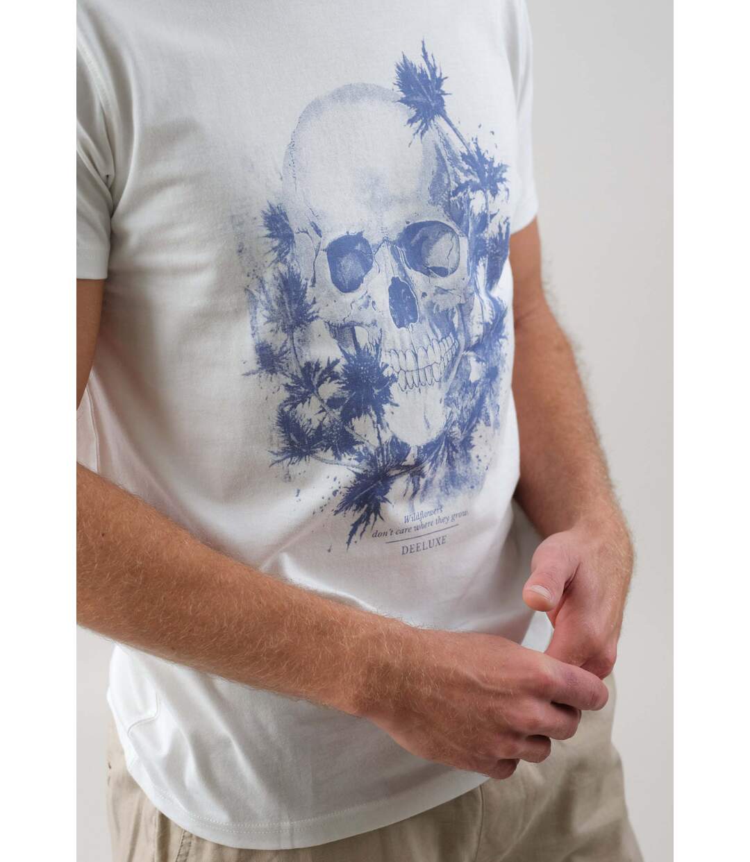 T-shirt homme avec tête de mort THISTLE-3