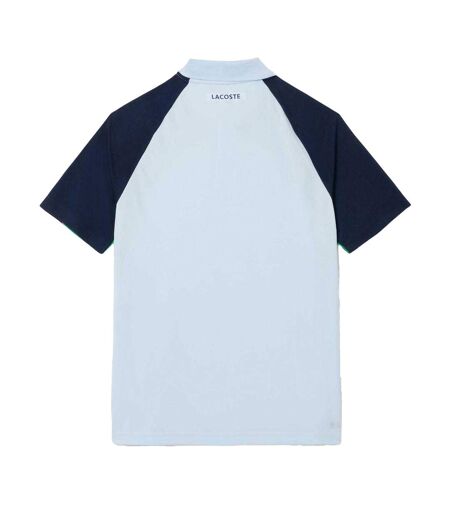 Mens Ultra Dry Tennis Polo Shirt Blue Lacoste