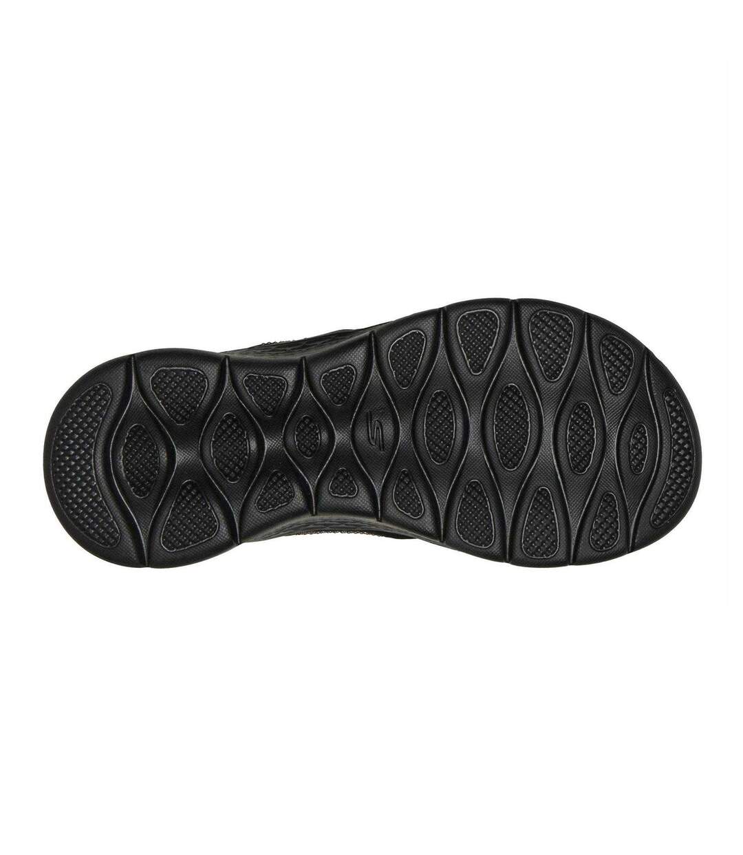Tongs Motif/style Strass Go Walk Arch Fit Femme Noir Skechers-4