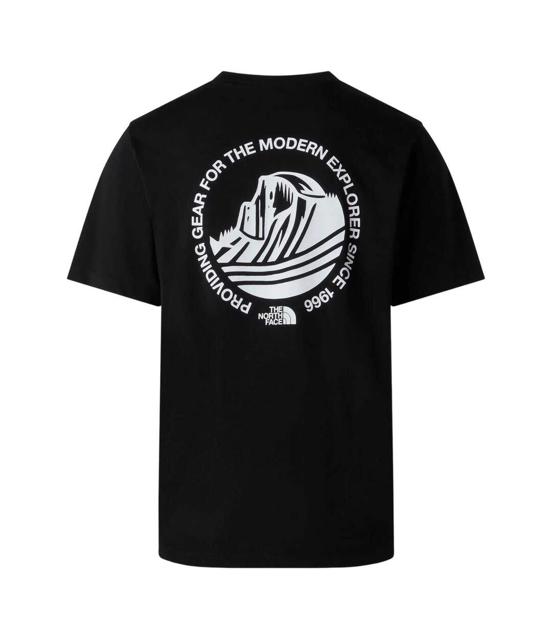 Mens Monte Graphic T-shirt Black The North Face-3