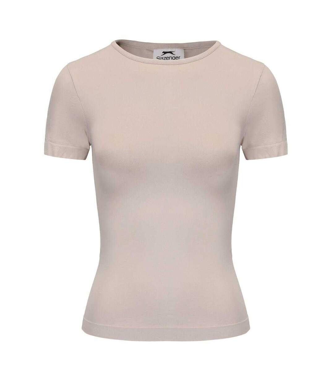 Lot De 2  T-shirts Femme Beige Blanc Slazenger-4