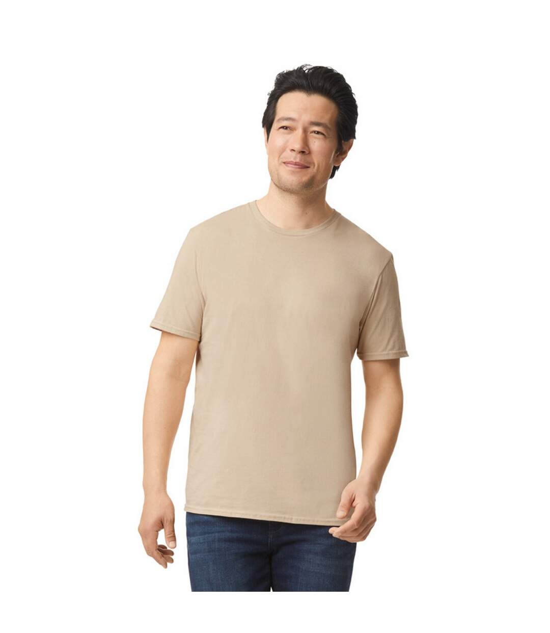 T-shirt Motif/style Uni Softstyle Adulte Sable Gildan-1