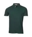 Mens Embroidered Collared Short-sleeved Polo Shirt Pine Green Calvin Klein-1