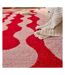 Tapis intérieur à poils longs Swing 382 rouge 200 x 280 cm