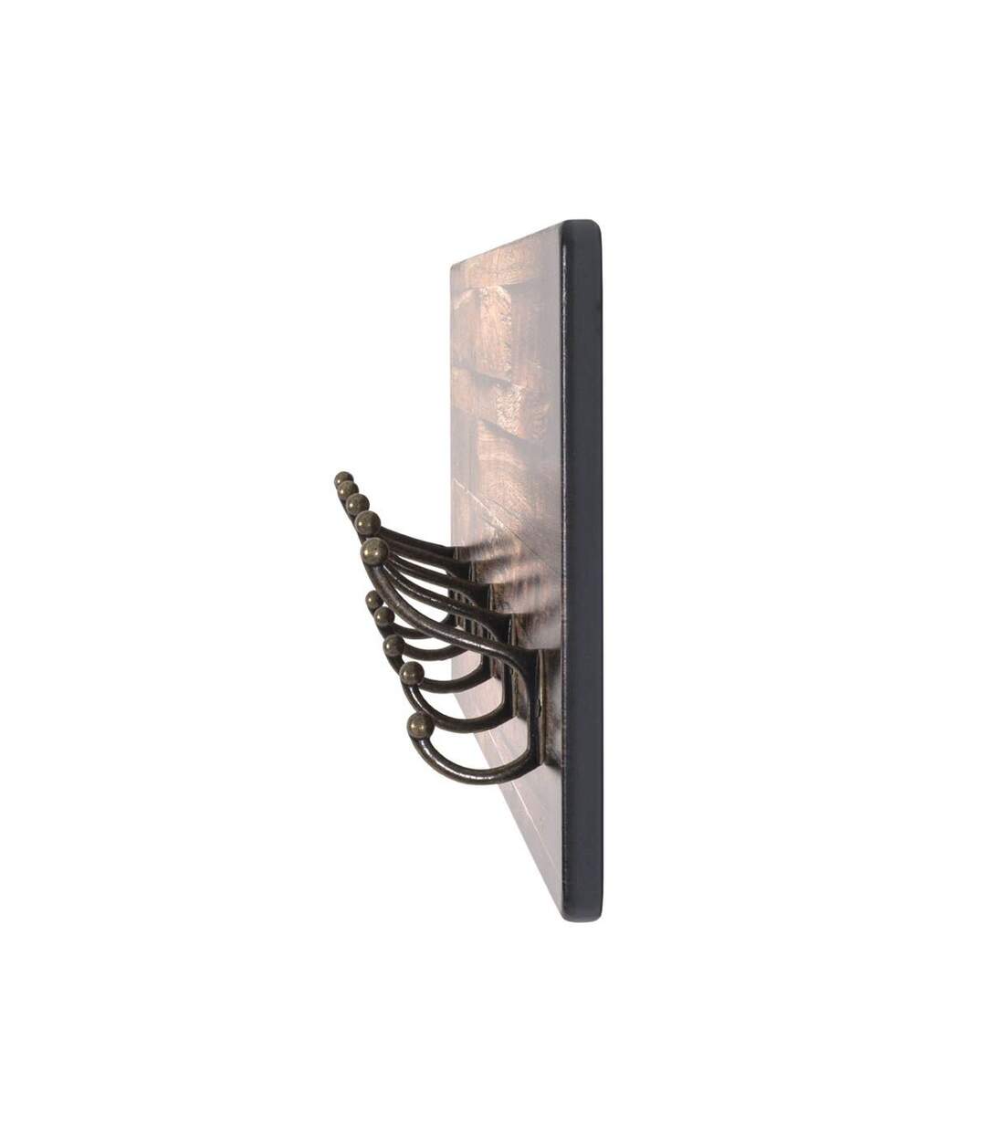 Patère Murale Design John 60cm Marron-3