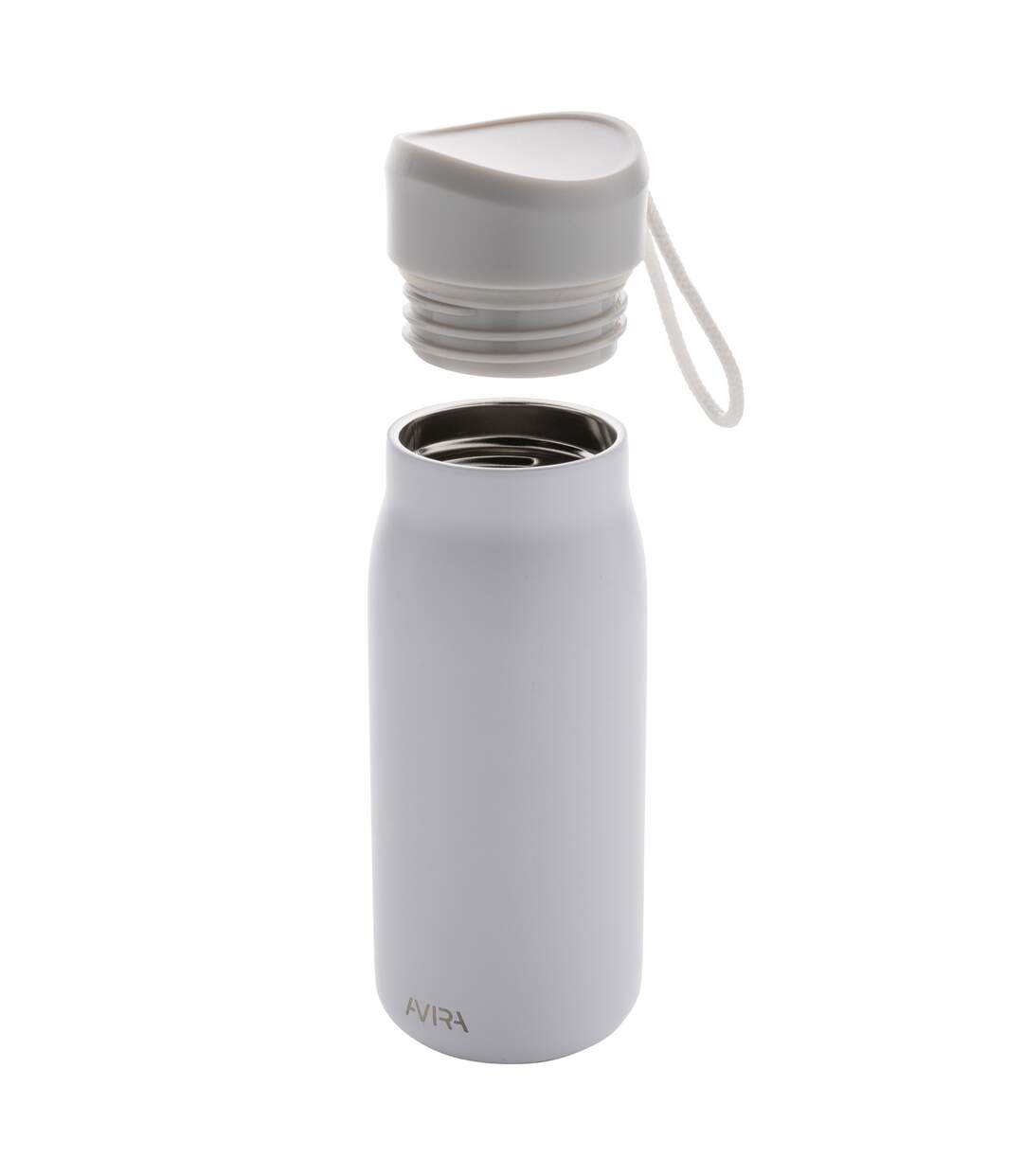 Ain mini recycled stainless steel 150ml water bottle one size white Avira-2