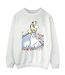 Disney - Sweat ALICE IN WONDERLAND SKETCH FLOWERS - Femme (Blanc) - UTBI5810-1