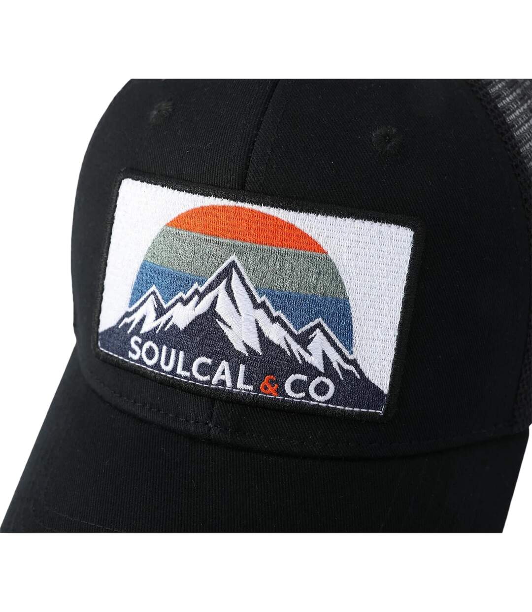 Mountain Baseball Cap Black SoulCal-3