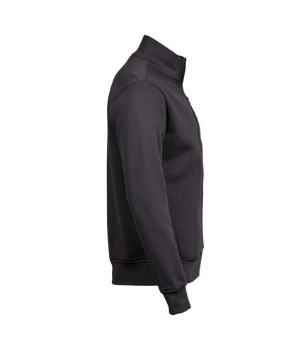 Tee Jays Mens Full Zip Jacket (Dark Grey)
