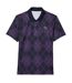 Polo Motif/style À Carreaux Femme Violet Lacoste-2