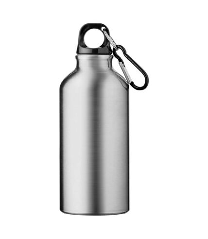 Bullet Oregon Drinking Bottle With Carabiner (Silver) (One Size) - UTPF101
