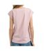 T-Shirt rose pastel femme pepe jeans cloe-2