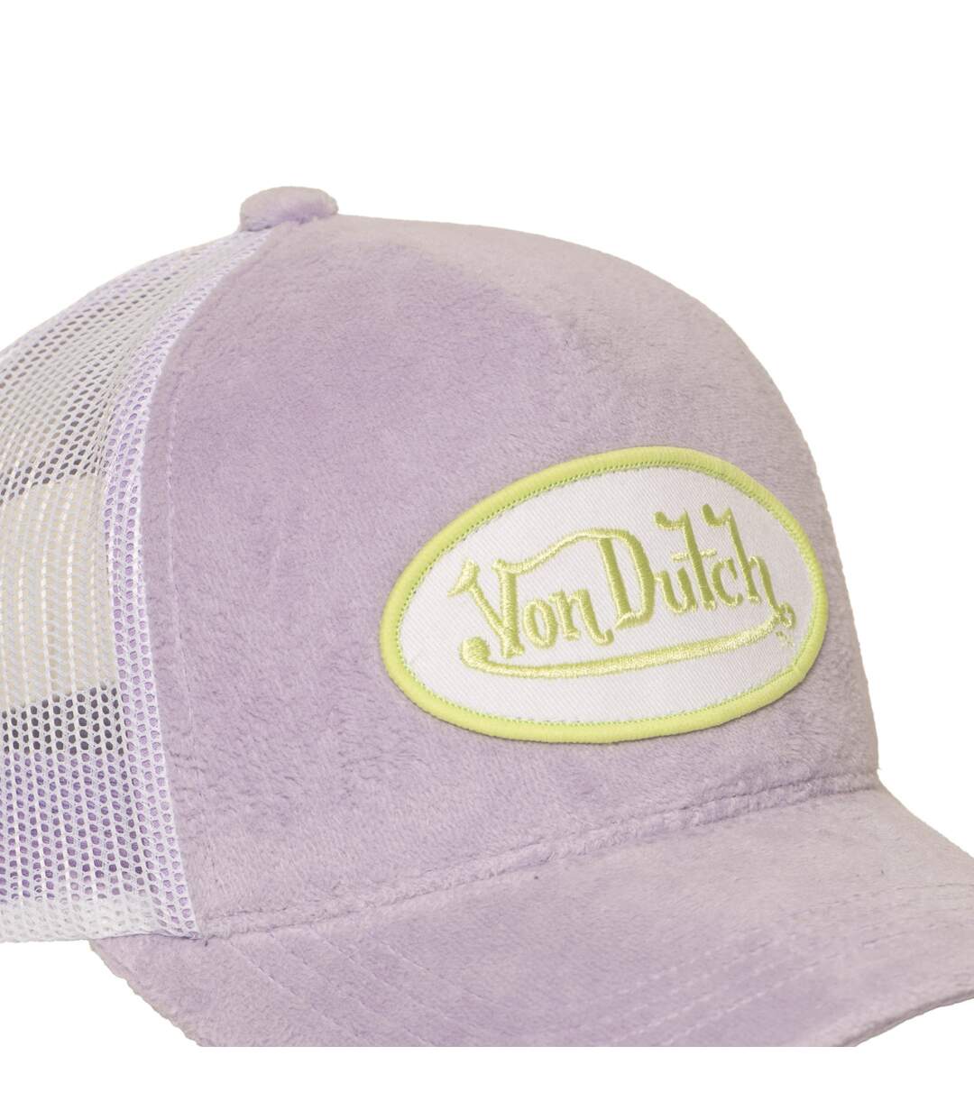Casquette trucker avec filet en velours doux Kylie Vondutch-3