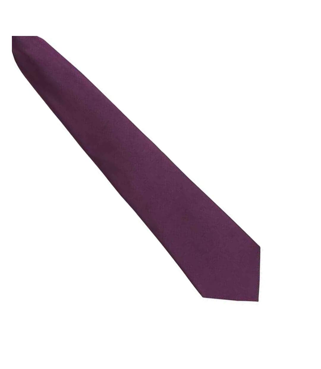 Cravate À Clipser Homme Taille Unique Pourpre Premier-2