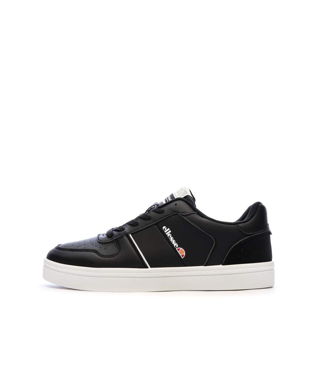 Baskets noires homme ellesse star-1