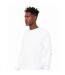 Sweat adulte blanc Bella + Canvas-3