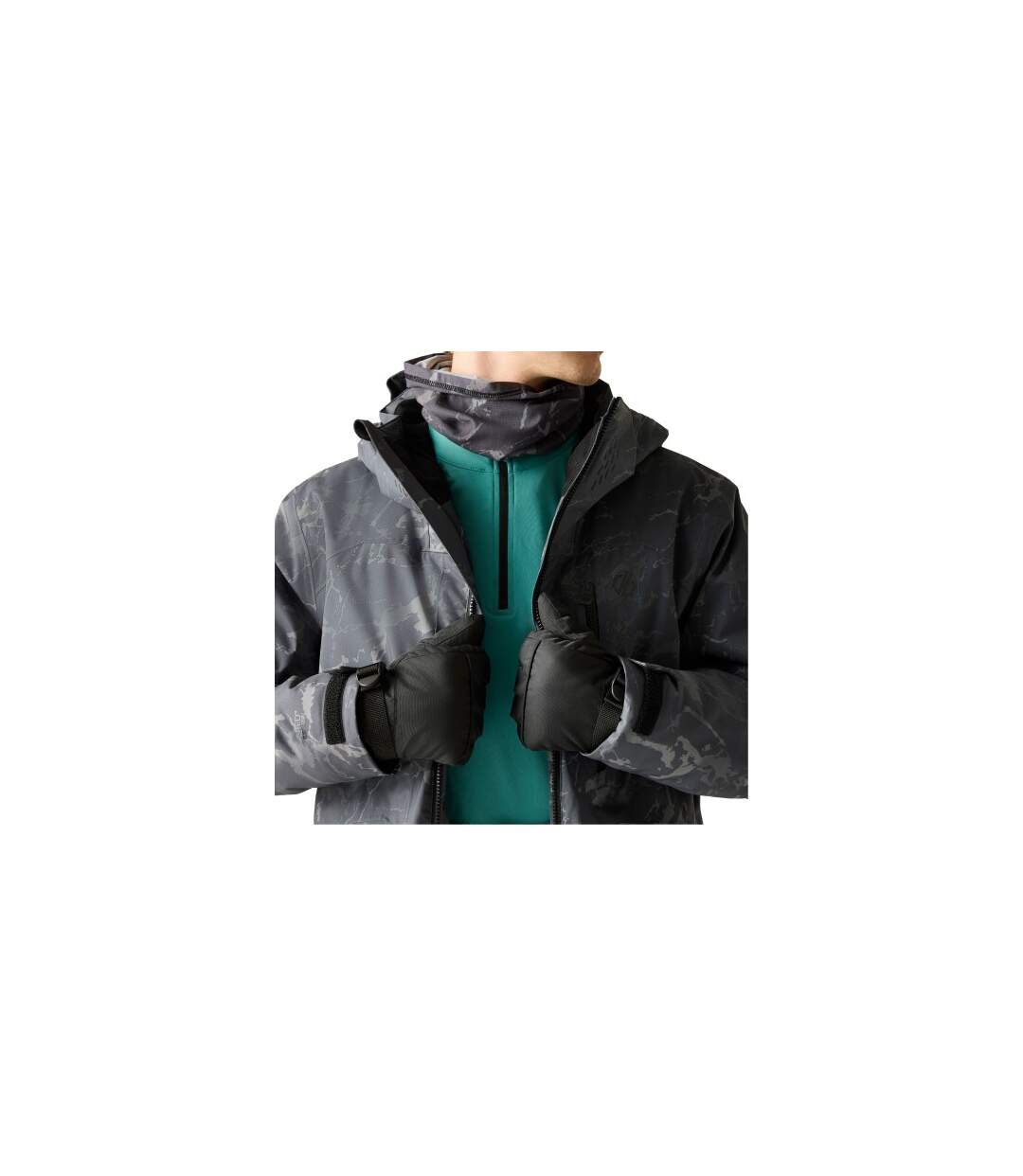 Mens Dart Ski Gloves Black Dare 2B-1