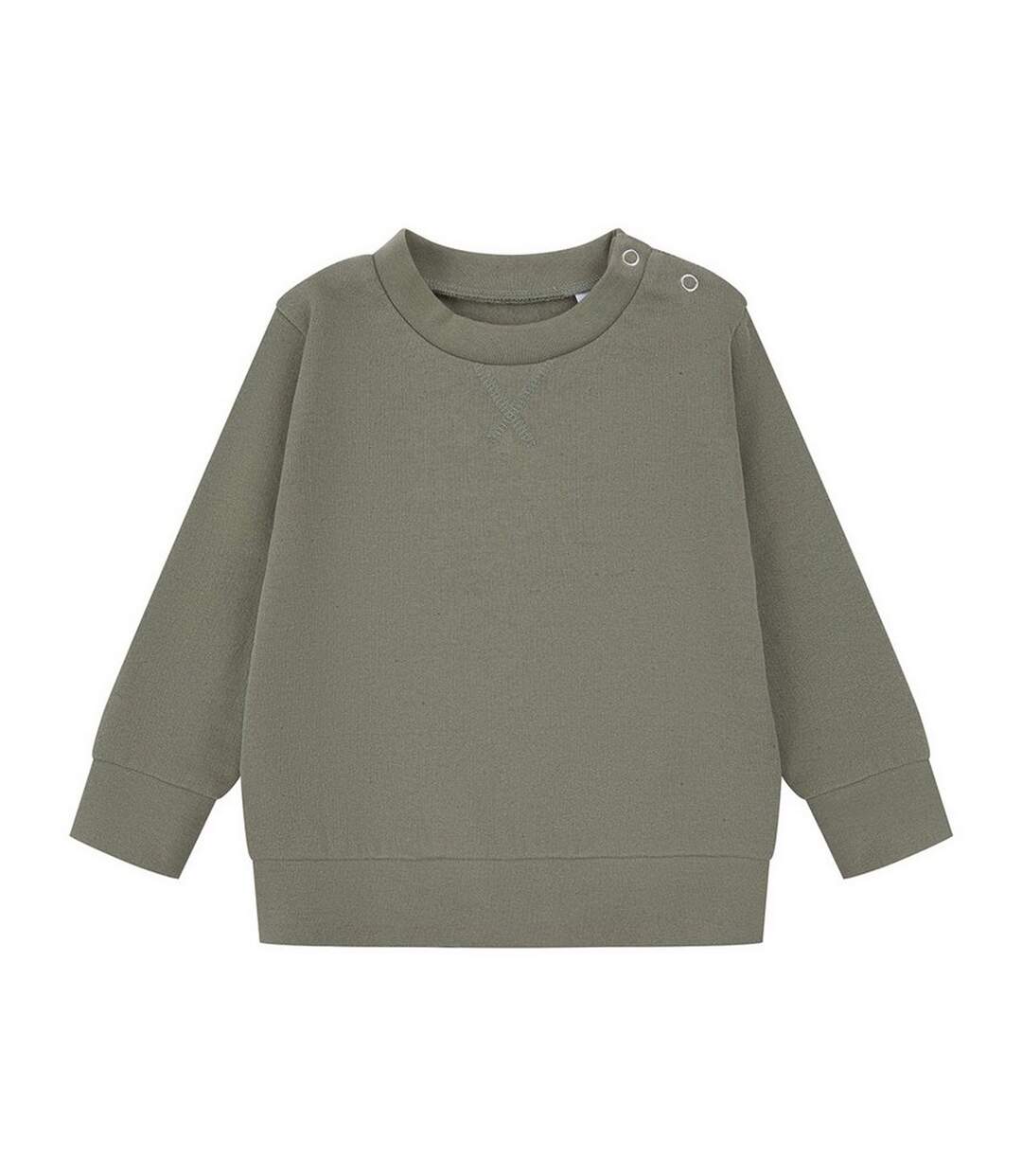 Sweat Motif/style Uni Enfant Kaki Larkwood-1