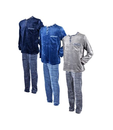 Pyjama Homme POLAIRE ECO 2545 GRIS