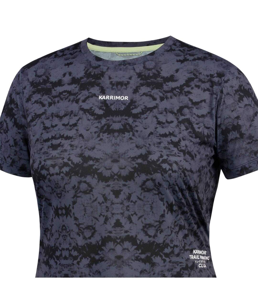 Womens/ladies Trail Performance Top Black Karrimor-3