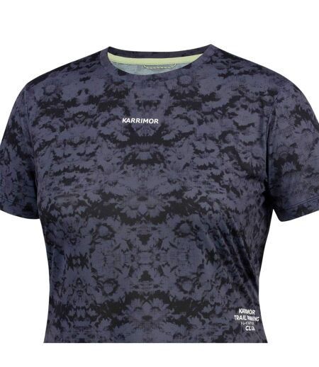 Womens/ladies Trail Performance Top Black Karrimor