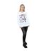 Disney Sweatshirt Square Nightmare Before Christmas Many Faces Of Jack Femme/Ladies (Blanc) - UTBI31684-4