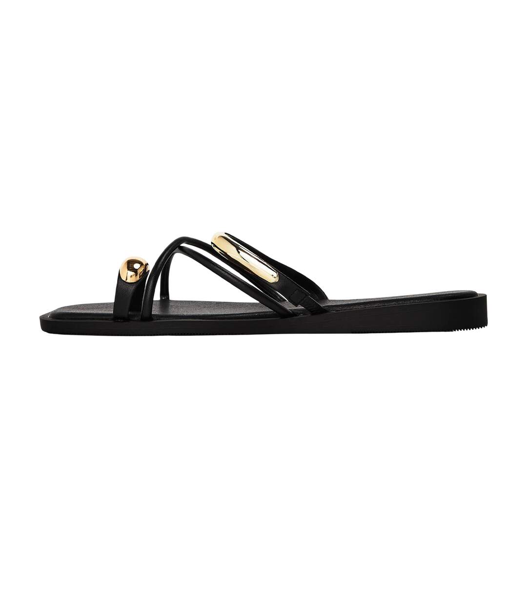 Sandales Vacances Motif/style Lanières Femme Noir Where´s That From-2