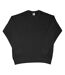 Sweatshirt À Manches Longues Homme Noir SG-3