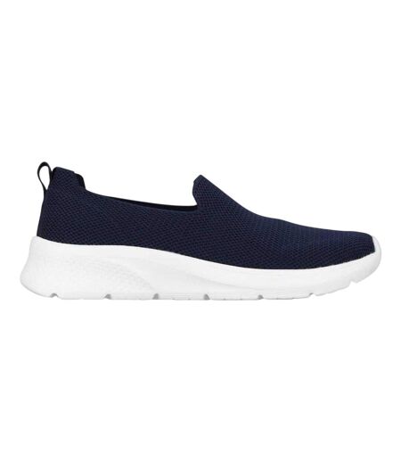 Womens/ladies Leisure Shoes Navy Pink Slazenger