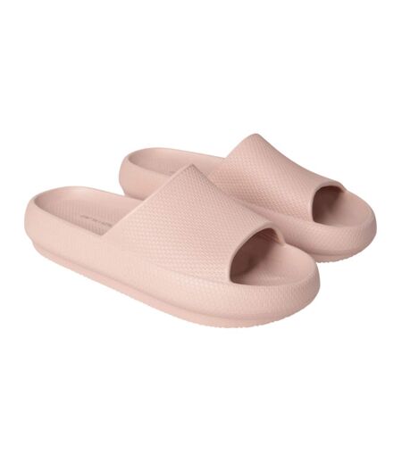 Claquettes Poolside Femme Rose Clair Animal