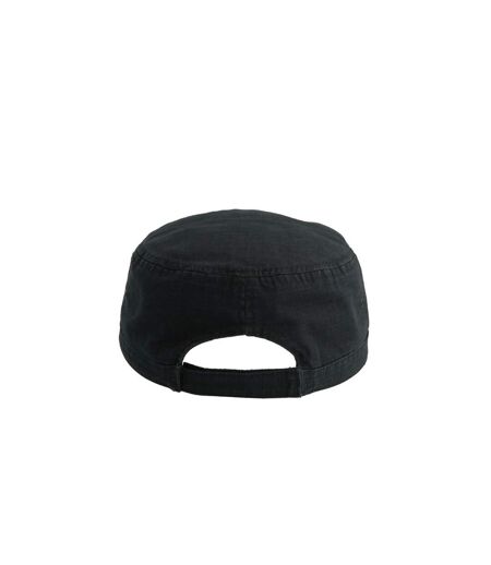 Casquette militaire mixte noir Atlantis