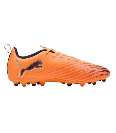 Chaussures De Foot Pour Terrain Ferme Motif/style À Rayures Ultra Play Enfant Rouge Feu Puma