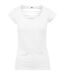 T-shirt femme blanc Build Your Brand-1