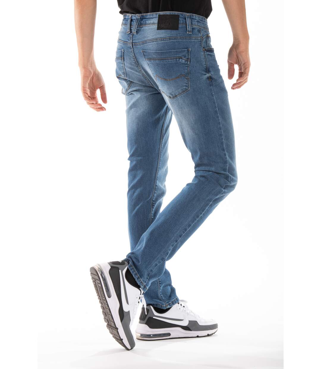 Jeans RL80 Fibreflex® super stonewashed coupe droite ajustée SANCHEZ 'Rica Lewis'