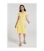 Robe mi-longue flora femme jaune Mountain Warehouse