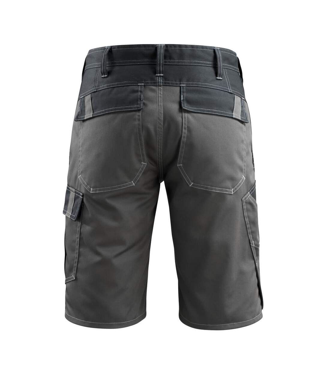 Mens Light Sunbury Work Shorts Dark Anthracite Black Mascot-2