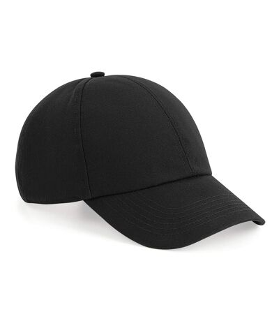 Organic cotton 6panel cap black Beechfield