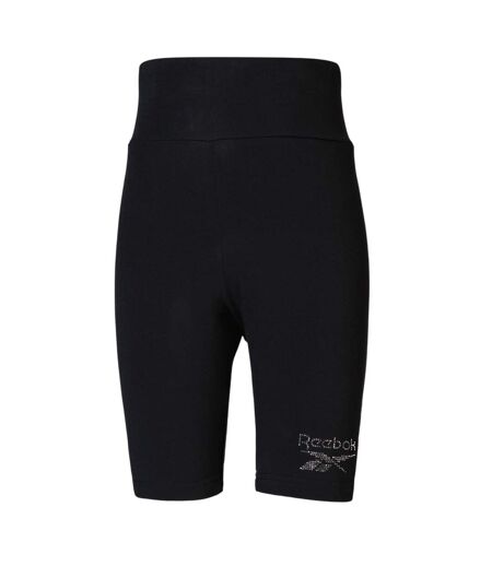 Legging Motif/style Scintillant Femme Noir Reebok