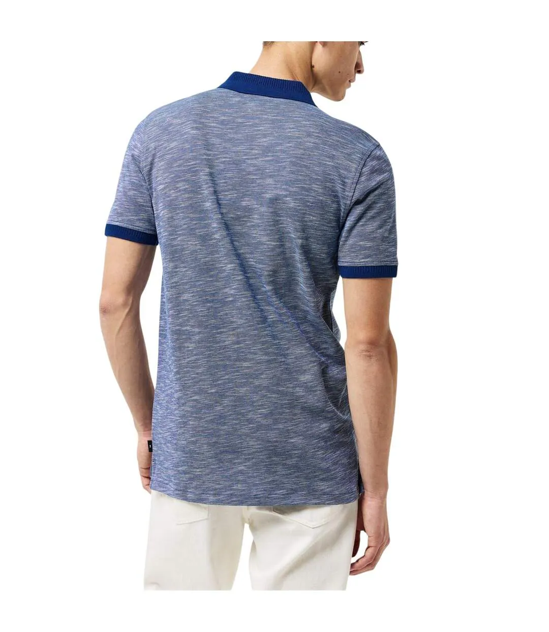 Mens Regular Short-sleeved Polo Shirt Blue Paul Smith-3