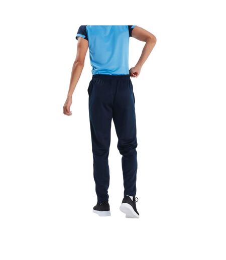 Womens/ladies Stretch Tapered Leg Jogging Bottoms Navy Canterbury