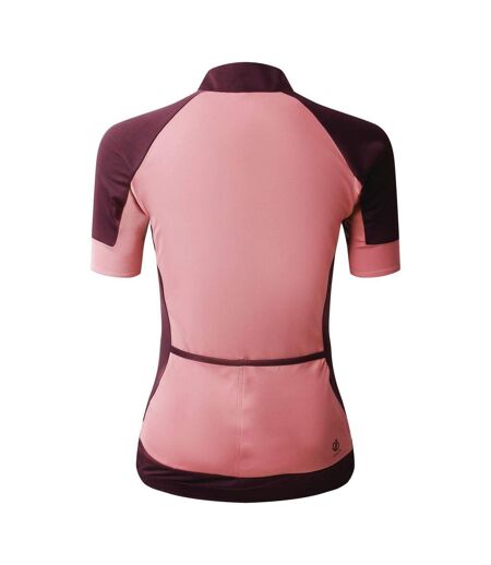 Womens/ladies Flutter Jersey Deep Plum Lilas Dare 2B