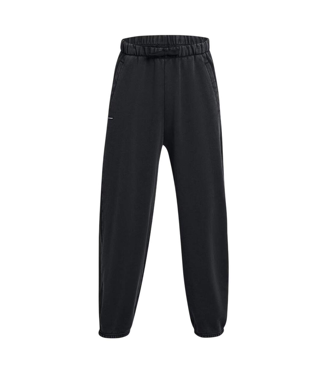 Mens Plain Athletic Jogging Bottoms Black Under Armour-2