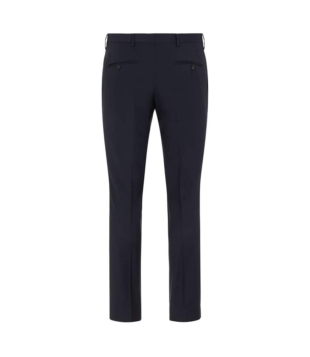 Mens Lone Regular Formal Trousers Navy Boss-2